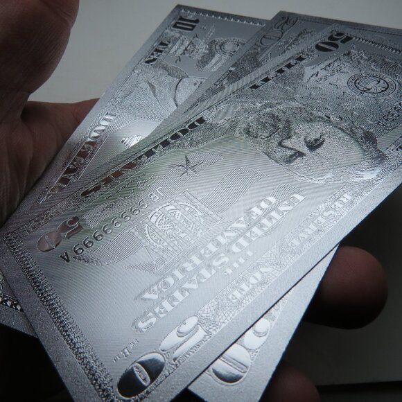 Platinum $10,$20,$50 Bill Collection - Picture 3 of 3